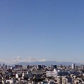 真っ白な富士山